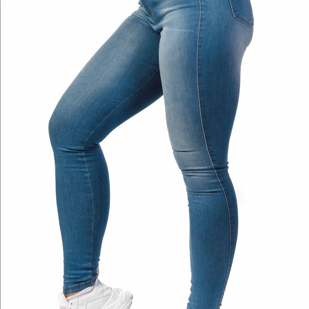 Contour High Waisted Fitjeans Arctic Light - Picture 4 of 5